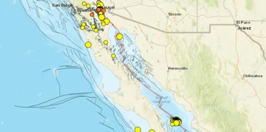 Mexicali en alerta amarilla tras enjambre de sismos San Luis Potosí