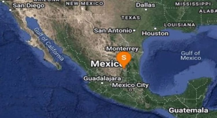 Sismo de magnitud 5.0 en San Luis Potosí