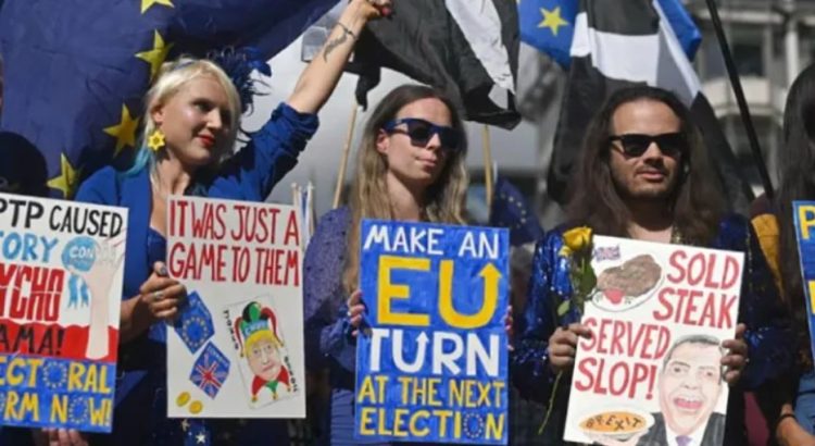 Quieren británicos volver a la UE