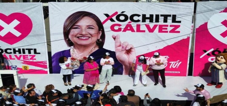 Xóchitl Gálvez menciona los problemas de seguridad, agua y educación en San Luis Potosí