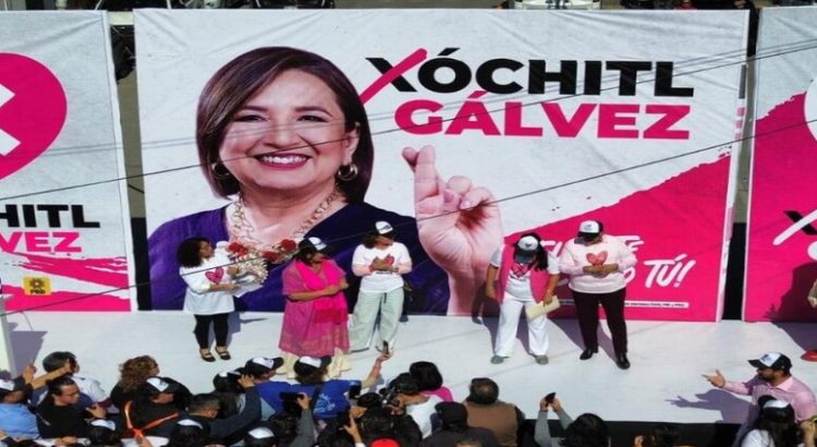 Xóchitl Gálvez menciona los problemas de seguridad, agua y educación en San Luis Potosí