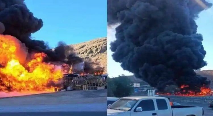 Almacenamiento irregular de combustible explota en San Luis Potosí