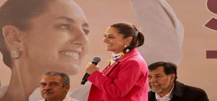 Se estiman que SLP aporte con 605 mil votos para Claudia Sheinbaum