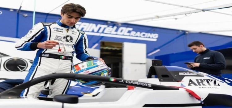 Se llevó el sexto lugar Joss Garfias al arrancar la Fórmula 3 europea