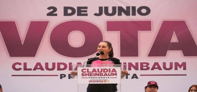 Claudia Sheinbaum da un llamado al INE para que informe a la ciudadanía para las elecciones del 2 julio