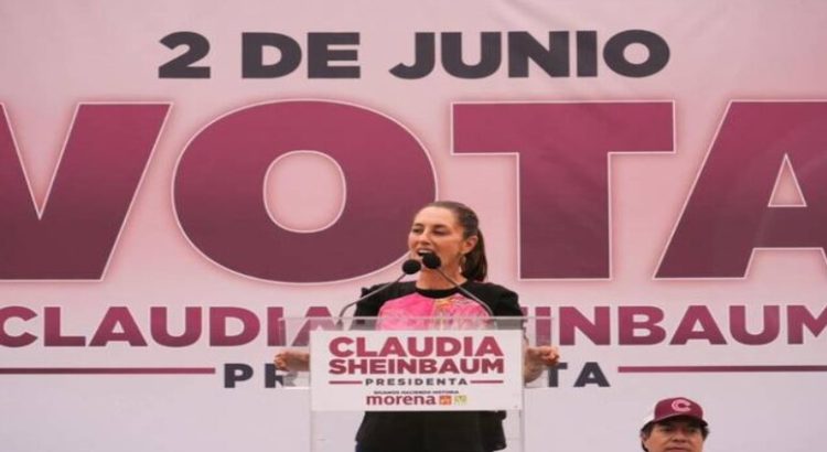 Claudia Sheinbaum da un llamado al INE para que informe a la ciudadanía para las elecciones del 2 julio