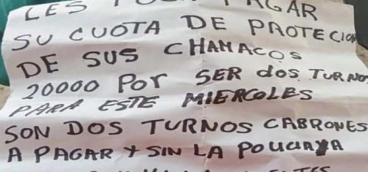 Ahora los delincuentes piden «cuota de protección» en escuelas