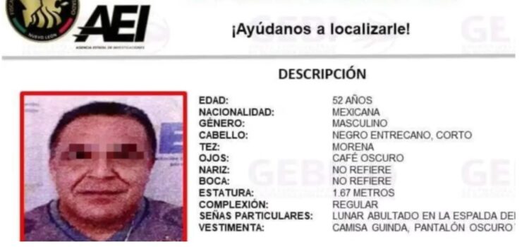 Desaparecido y encontrado… con su amante