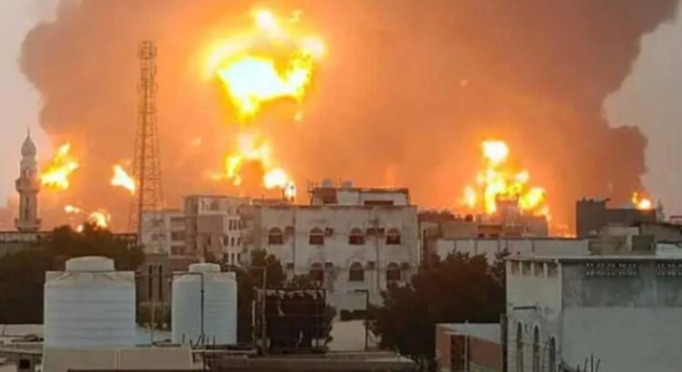 Hutíes acusan a Israel de bombardeos en Hodeida tras ataque en Tel Aviv