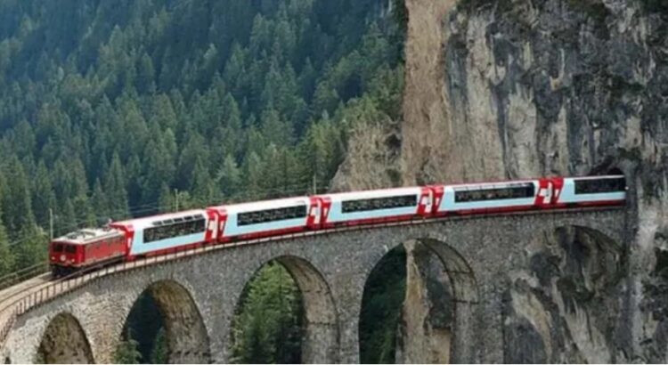 Glacier Express: el tren rápido más lento del mundo