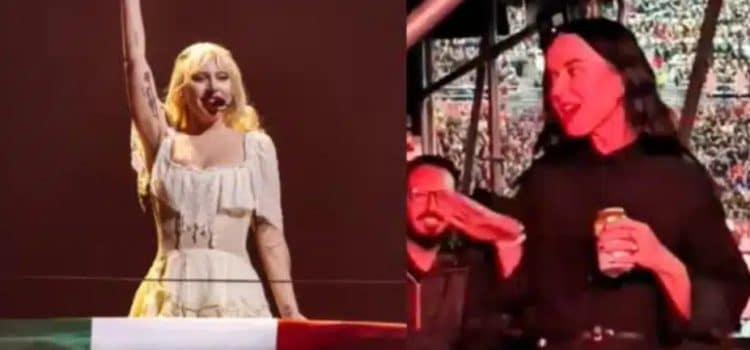 Katy Perry asistió al concierto de Lady Gaga en CDMX