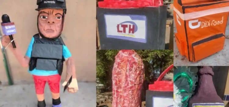 Llévela, llévela, su piñata del “Reportero Urbano”