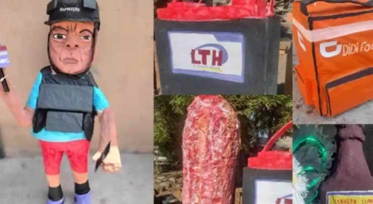 Llévela, llévela, su piñata del “Reportero Urbano”