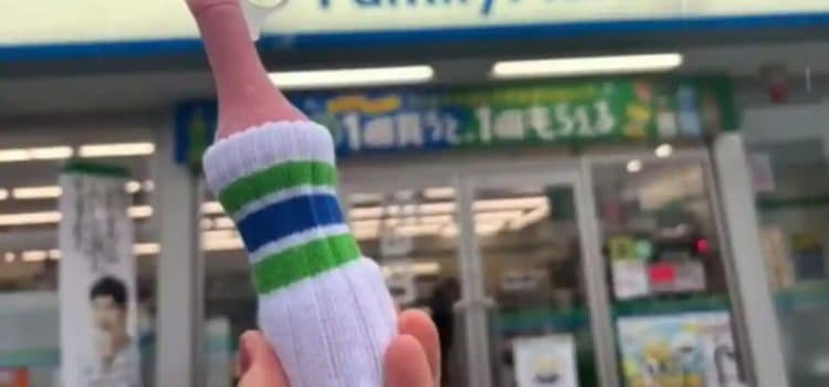 Lanzan en Japón mini calcetas para helado