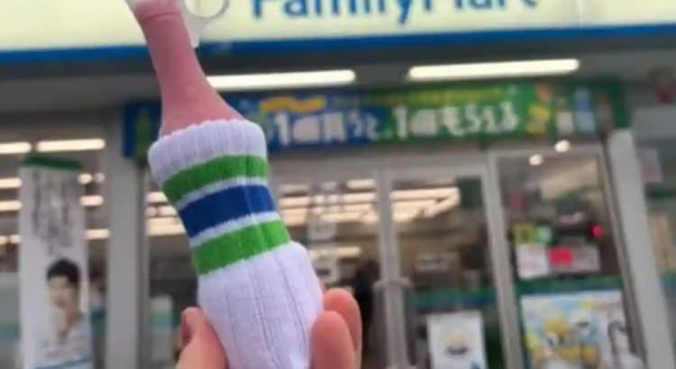 Lanzan en Japón mini calcetas para helado Lanzan en Japón mini calcetas para helado