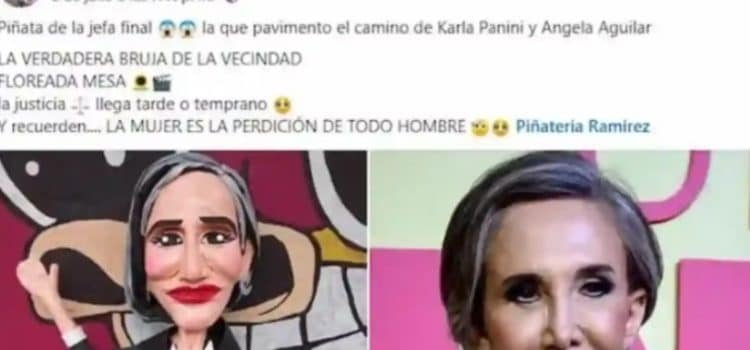Se habían tardado: Florinda Meza ya tiene su propia piñata