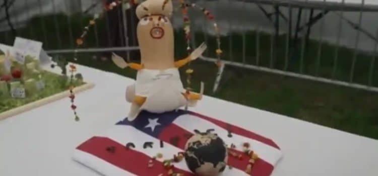 Mandaron a Trump a la… verdura