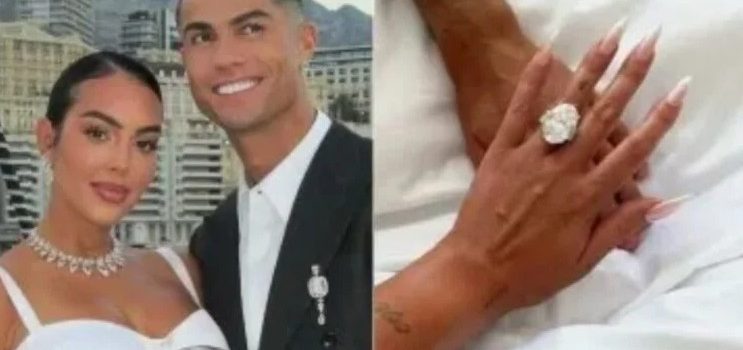 Georgina Rodríguez y Cristiano Ronaldo anuncian compromiso; el anillo genera debate por su millonario valor