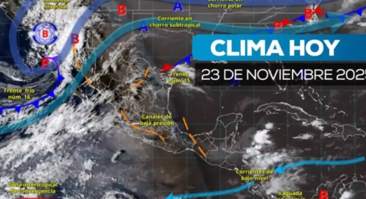 Llega la primera tormenta invernal a México Llega la primera tormenta invernal a México