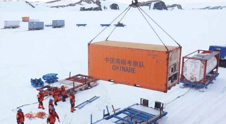 China parte hacia la Antártida en busca de pistas sobre el cambio climático China parte hacia la Antártida en busca de pistas sobre el cambio climático