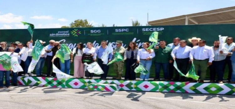 El gobernador Ricardo Gallardo promueve la inversión histórica en seguridad en San Luis Potosí