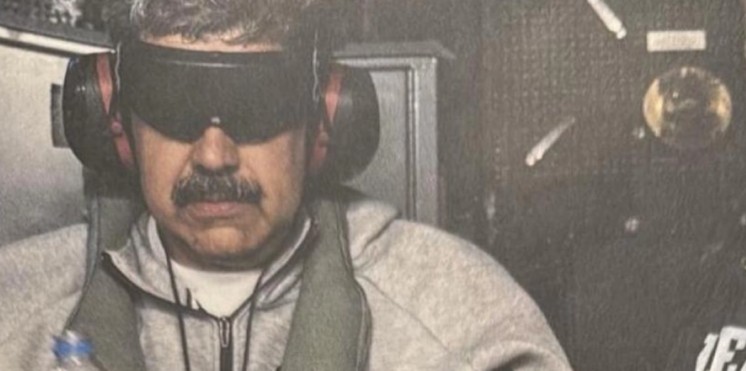 Difunde Trump imagen de la presunta detención de Nicolás Maduro