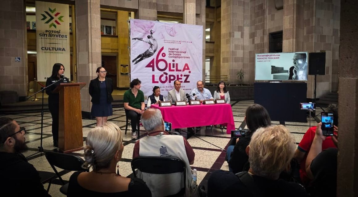 Anuncian nueva edición del Festival Internacional de Danza Lila López en San Luis Potosí